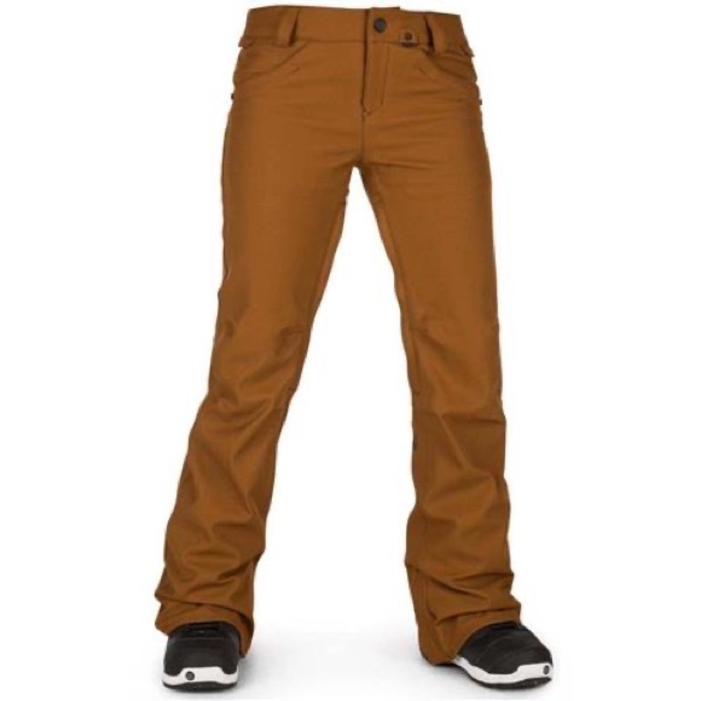 Size S Copper Volcom Species Stretch Snowboard Pant